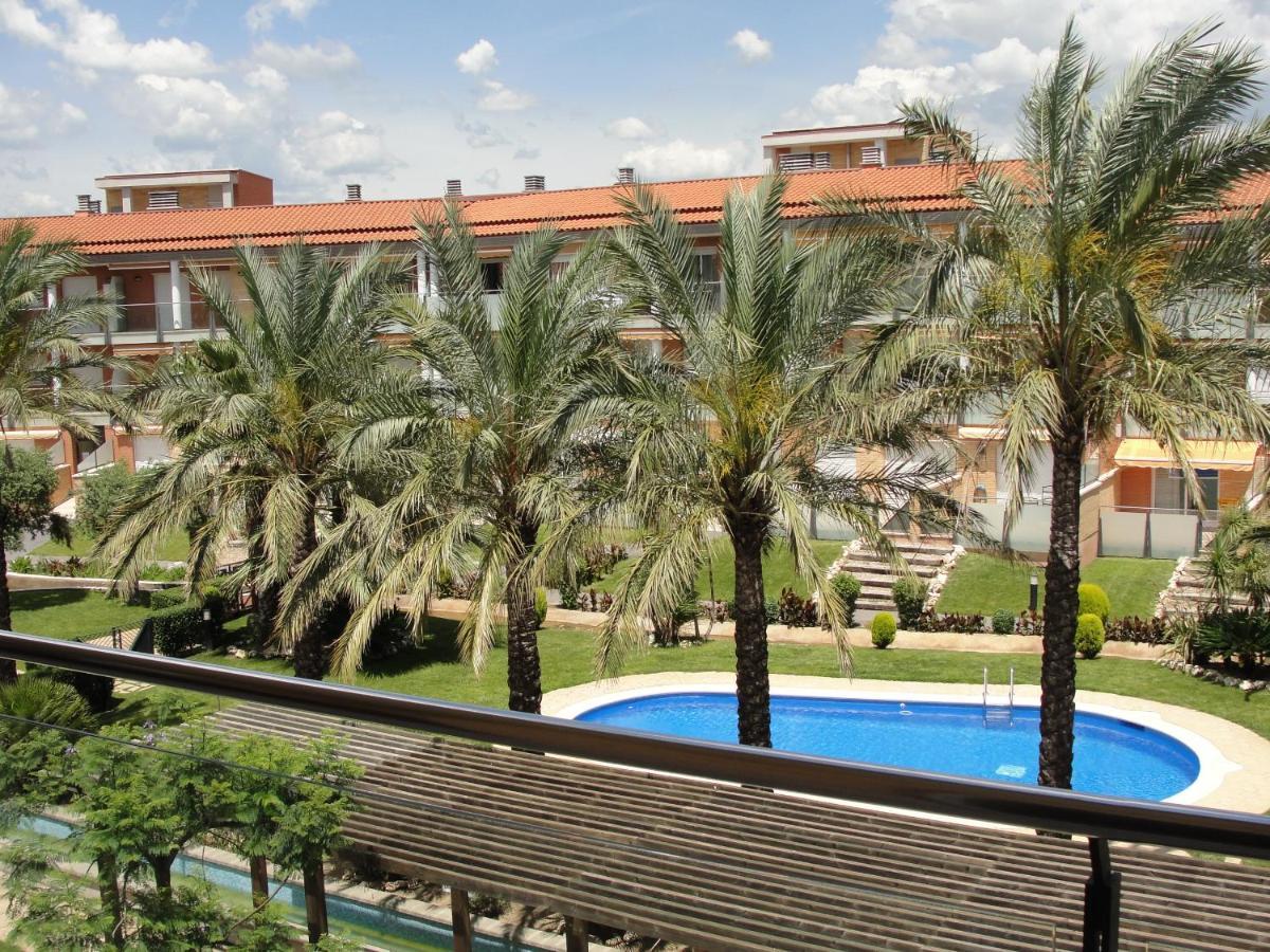 Acogedor Apartamento Con Piscina En Vilafortuny, Cambrils Exterior foto